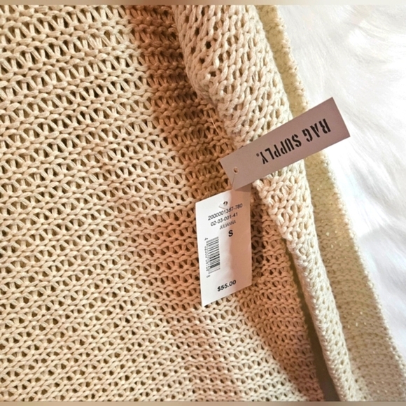 Kismet Rag Supply Boho Knit High-Low Sweater - Picture 4 of 7